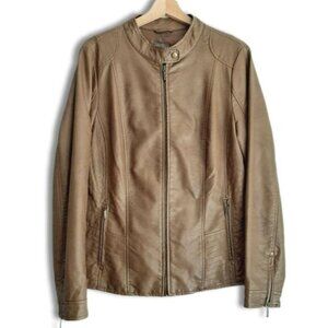Reitmans Brown Bomber Jacket